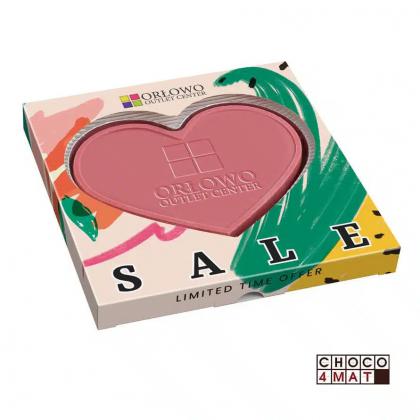 BESPOKE CHOCOLATE CHOCO4MAT HEART