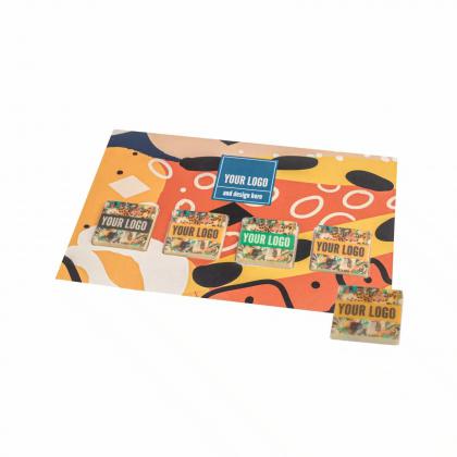 SET OF MAILING CHOCOLATES SQUARE PRINT