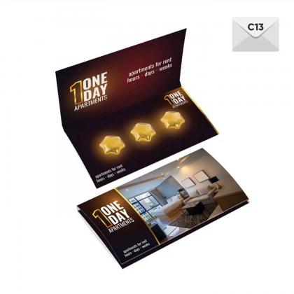 SET OF CHOCOLATES 3 STARS ENVELOPE