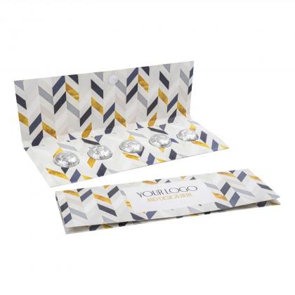 SET OF CHOCOLATES 5 FLOWERS ENVELOPE