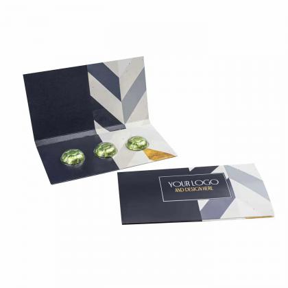 SET OF CHOCOLATES 3 FLOWERS ENVELOPE