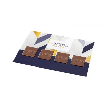 MAILING CHOCOLATES WITH LOGO – SQUARE