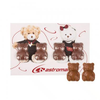 MAILING CHOCOLATES TEDDY BEARS CARD