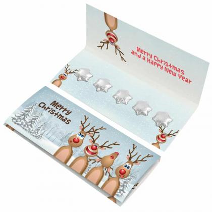 SET OF CHOCOLATES 5 STARS ENVELOPE