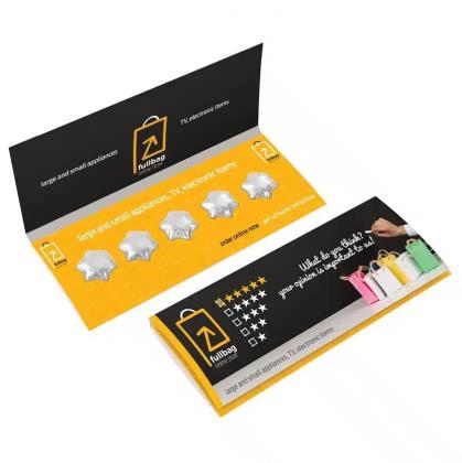 SET OF CHOCOLATES 5 STARS ENVELOPE