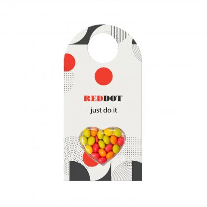 DRAGEES PUSH THE BUTTON HANGER – HEART