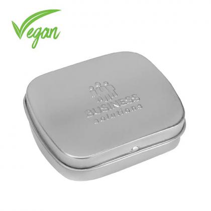 ADVERTISING SWEETS MINI RECTANGULAR TIN SPACE LOGO