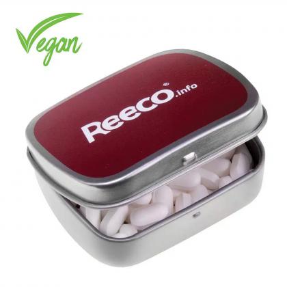 ADVERTISING SWEETS MINI RECTANGULAR TIN