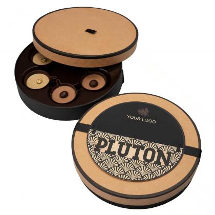 PRALINES GRAND COFFEE CUPS WITH “PLUTON” COFFE