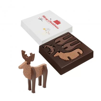 REINDEER CHOCO PUZZLE 3D