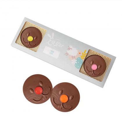 SET OF CHOCOLATES BUNNY NOSE