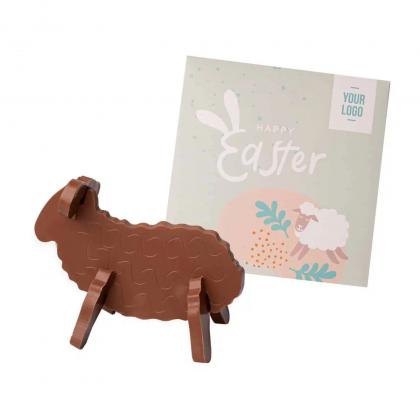 3D EASTER LAMB CHOCO PUZZLE