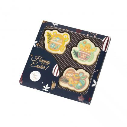 SET OF CHOCOLATES WITH PRINT EASTER TRIO