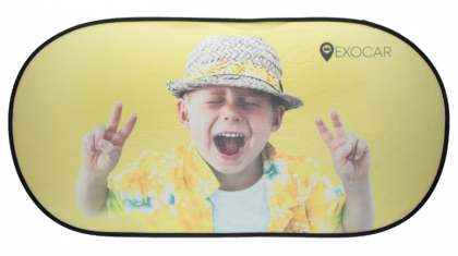 Oval Car Shade - Low Volume