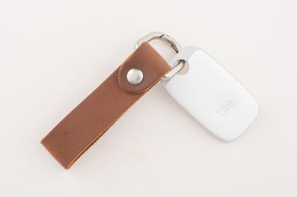 Tile Pro + Vegan Leather Key Fob