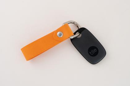 Tile Pro + Vegan Leather Key Fob