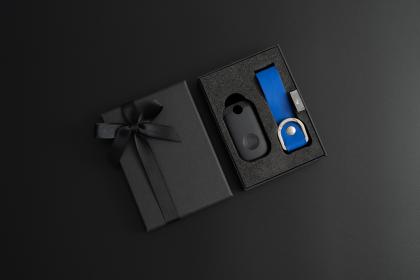 Tile Pro + Vegan Leather Key Fob