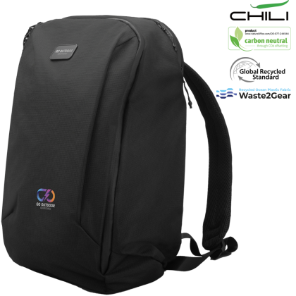 NAIA GRS Recycled Ocean Waste Laptop Backpack