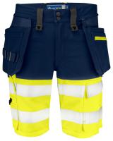Pro-Job Hi-Vis Shorts EN ISO 20471-CLASS 1