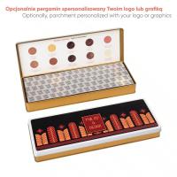 SET OF CHOCOLATE MEDALS IN TIN CHOCOLATE EXPERT