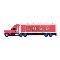 SET OF SQUARE CHOCOLATES IN A SHAPE ENVELOPE – LORRY
