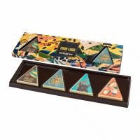 SET OF CHOCOLATES CHOCO TRIANGLE PRINT 4 PCS