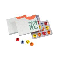 CHOCOLATE LENTILS WITH PRINT BRAND ME!  12 PCS