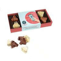 SET OF CHOCOLATES WITH CRANBERRIES AND HAZELNUTS 8 PCS