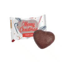 CHOCOLATE COVERED GINGERBREAD WITH LOGO