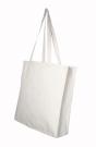 5oz Natural Shopper with gusset