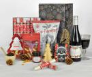 Sustainable Christmas Gift Box with Wine