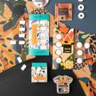 PUSH THE BUTTON CHEWING GUM 5 PCS