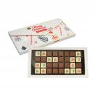 SET OF CHOCOLATES CHOCO TEXT 4 LINES_XMAS