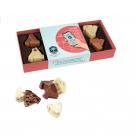 SET OF CHOCOLATES WITH CRANBERRIES AND HAZELNUTS 8 PCS