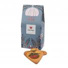 ADVERTISING COOKIES LOGO COOKIE HEART BAG