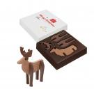 REINDEER CHOCO PUZZLE 3D