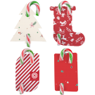 Candy Cane with Backing Card