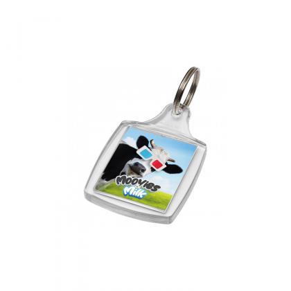 Acrylic Insert Keyring - A5 - 73mm x 46mm