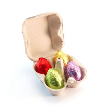 Easter - Egg Box - Hollow Chocolate Eggs Easter - Egg Box - Hollow Chocolate Eggs