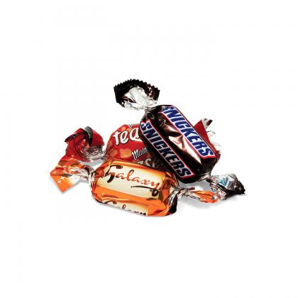 Winter Collection - Shallow Gold Treat Tin - Celebrations