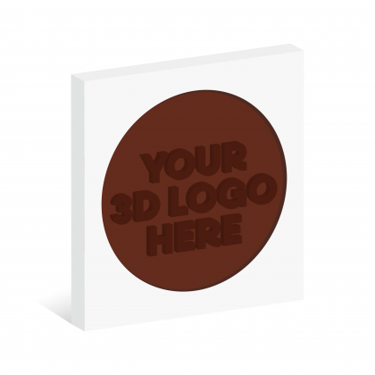 Euro 2024 - Eco Window Disc Box - Milk Chocolate Disc