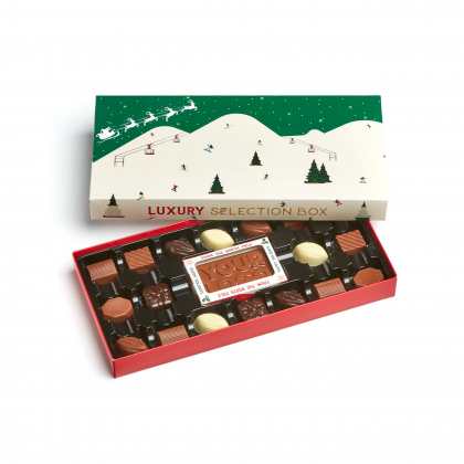 Winter Collection - Selection Box - 18x Chocolate Truffles & Bar