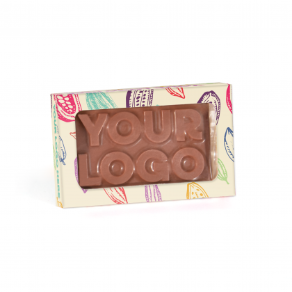 Eco Range - Eco Window Box - Milk Chocolate² - 3D Branding
