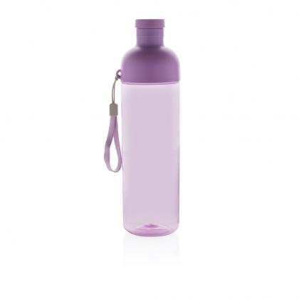 Impact RCS recycled PET leakproof water bottle 600ml