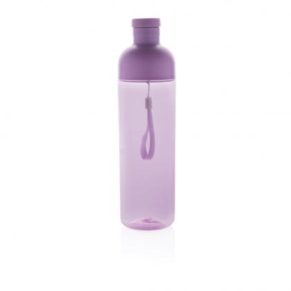 Impact RCS recycled PET leakproof water bottle 600ml