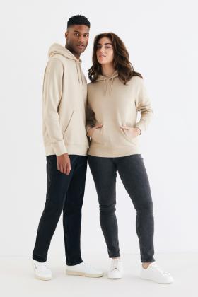 Iqoniq Rila lightweight recycled cotton hoodie