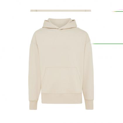 Iqoniq Yoho recycled cotton relaxed hoodie