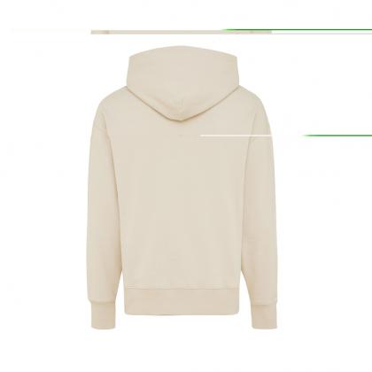 Iqoniq Yoho recycled cotton relaxed hoodie