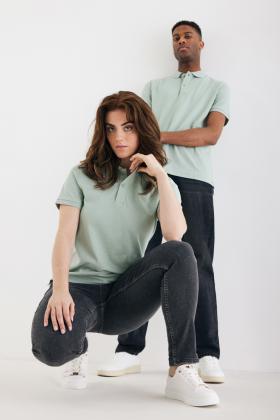 Iqoniq Yosemite recycled cotton pique polo