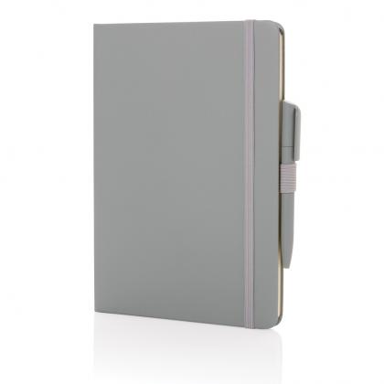 Sam A5 RCS certified bonded leather classic notebook